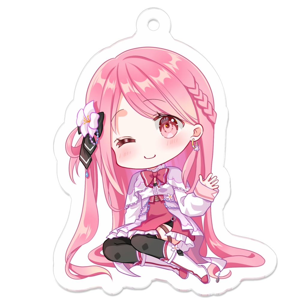 かずみん(ウィンク)50×50(㎜)