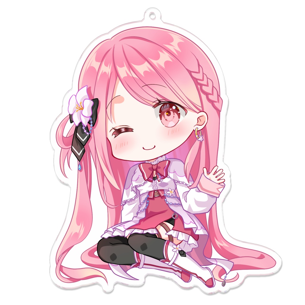 かずみん（ウィンク）100×100（㎜）