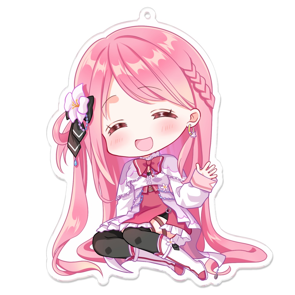 かずみん（にっこり）100×100（㎜）