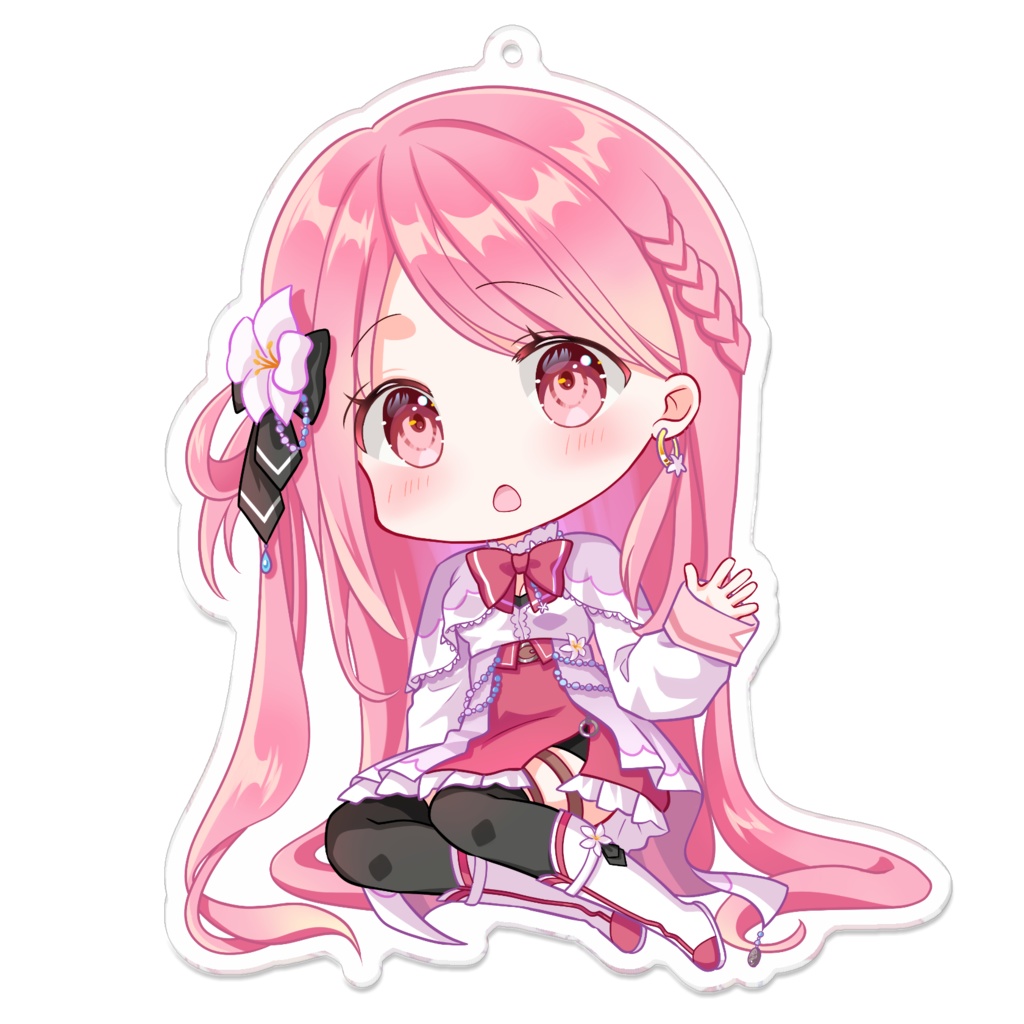 かずみん（ビックリ顔）100×100（㎜）