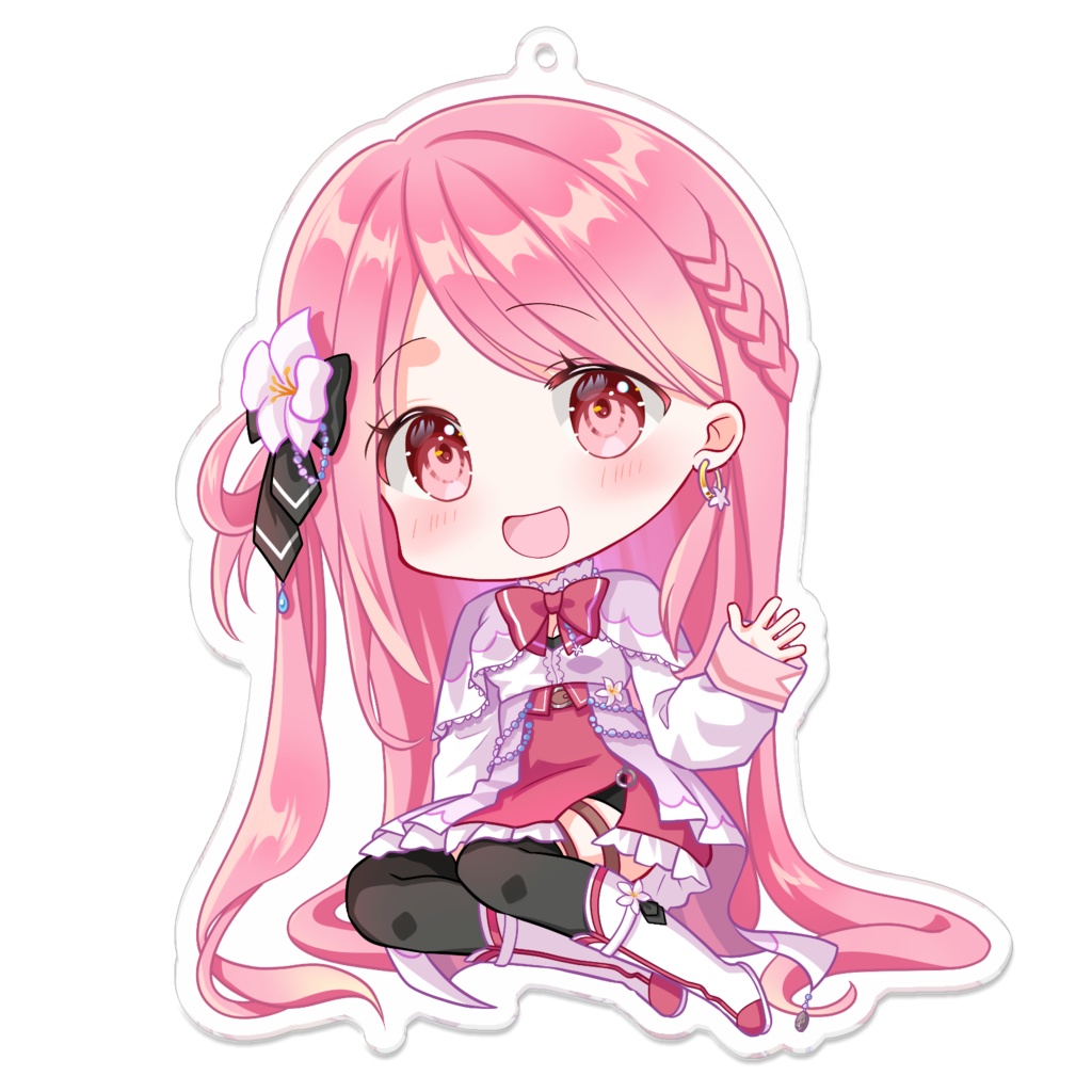 かずみん（笑顔）100×100（㎜）