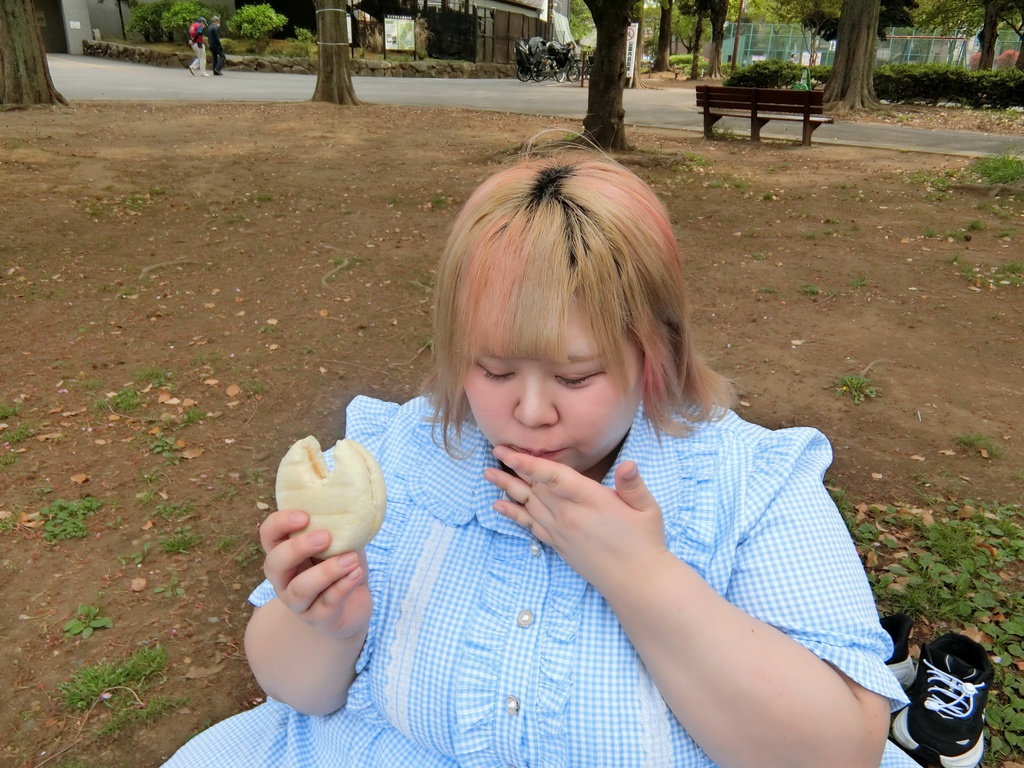 4月のお花見デートチェキ