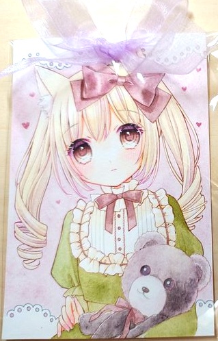 【フレームレス】アナログイラスト原画