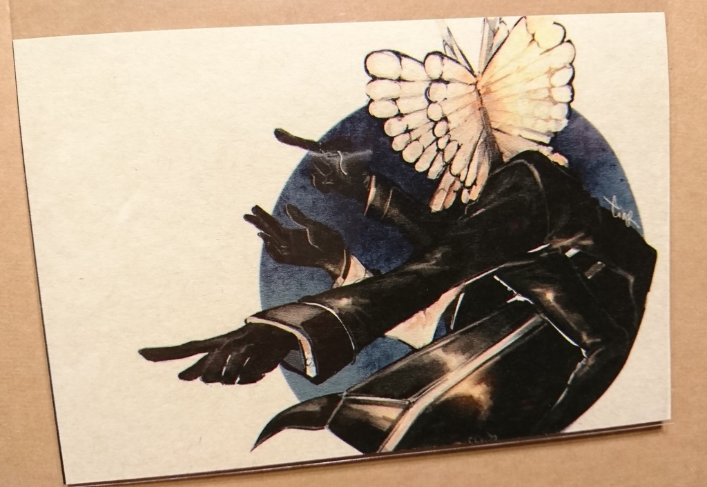 ロボトミーコーポレーション 死んだ蝶の葬儀:ポストカード