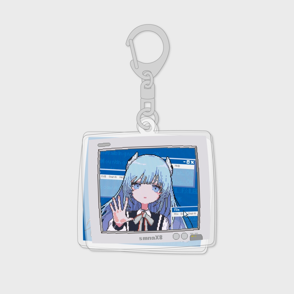 PC Acrylic Keychain