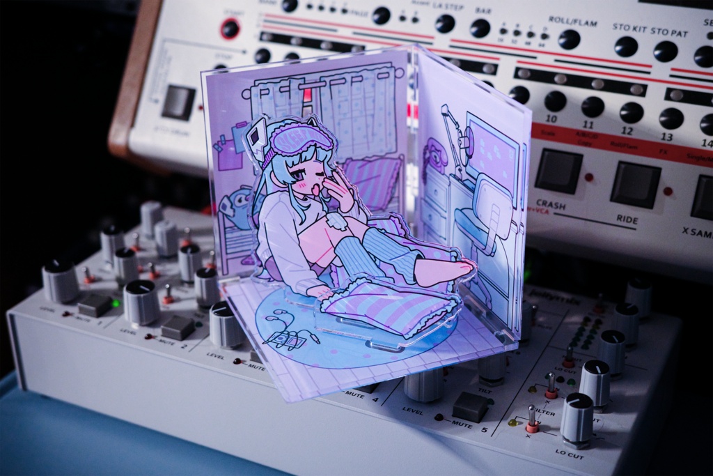 Acrylic Room Diorama