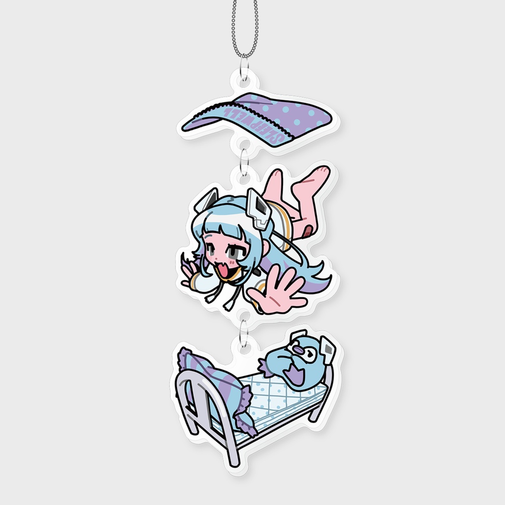 “DIVE!” Acrylic Keychain