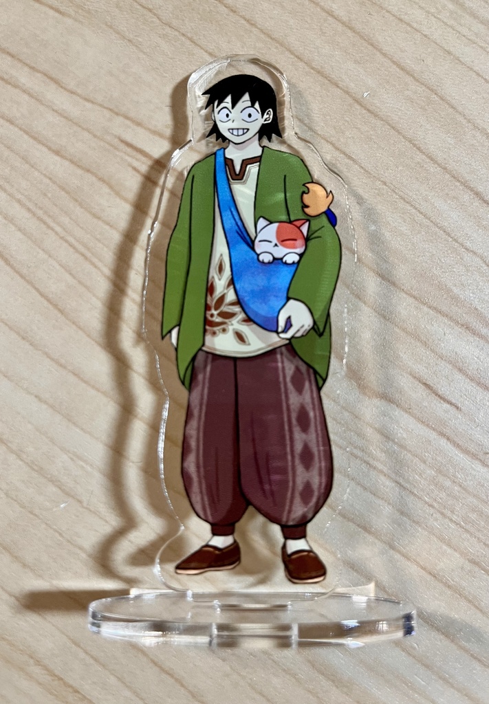 瀬呂くんとショトキャのアクリルフィギュア