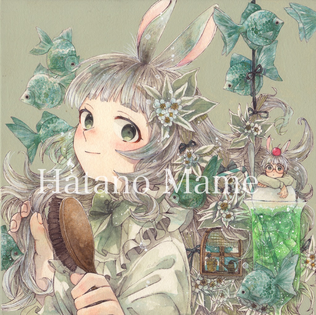 パネル作品『好奇心』
