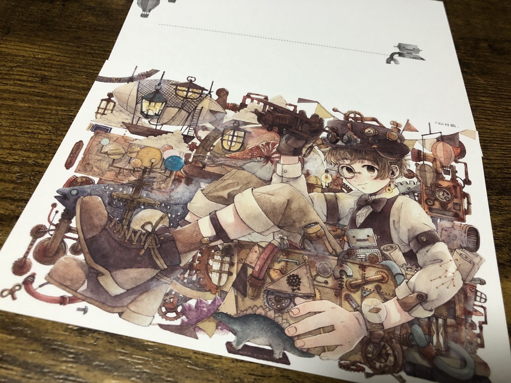 ポストカード【玩具箱】