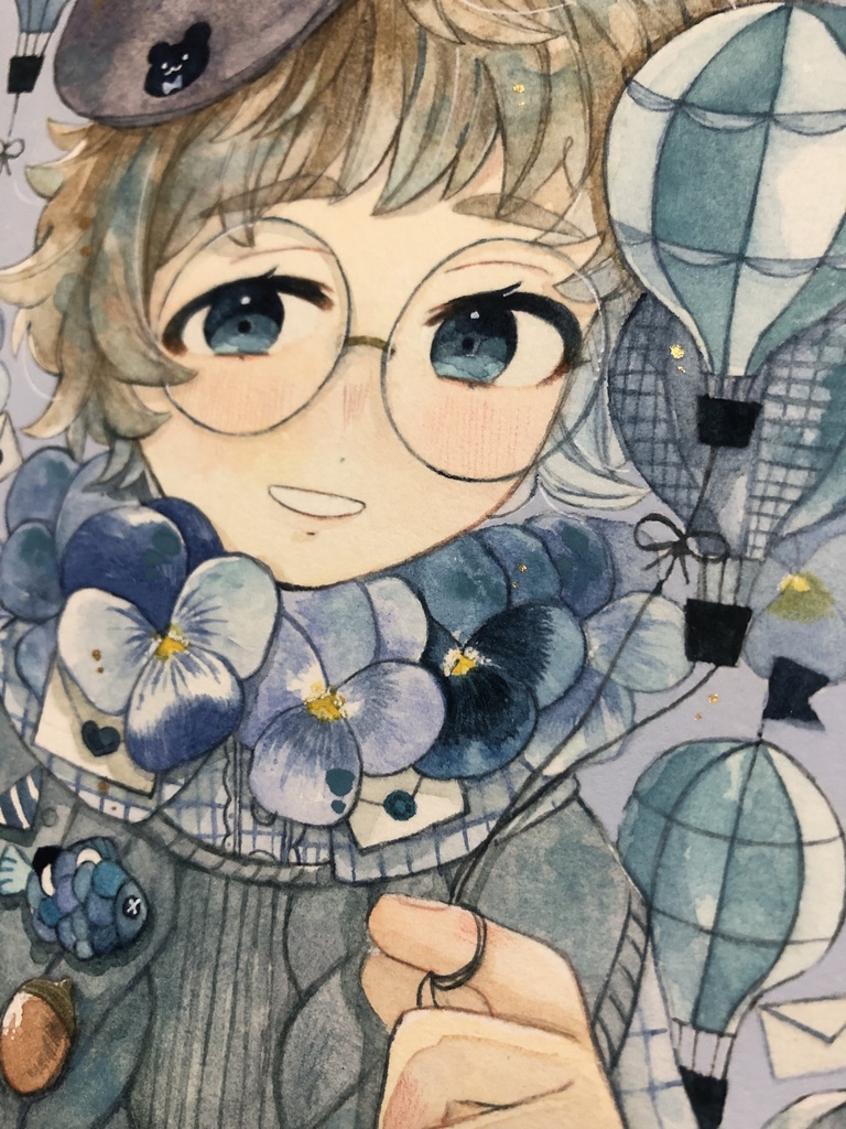 パネル作品「pansy」