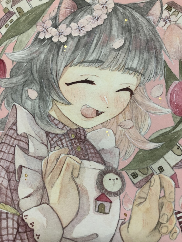 パネル作品「tulip」