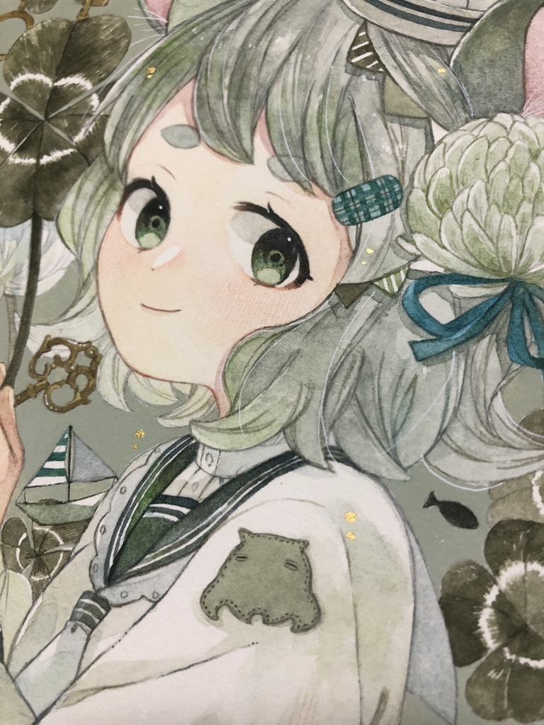 パネル作品「clover」