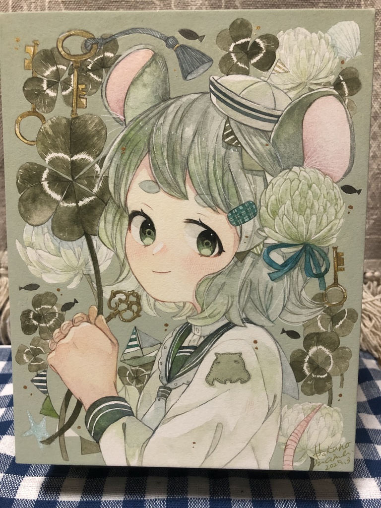 パネル作品「clover」