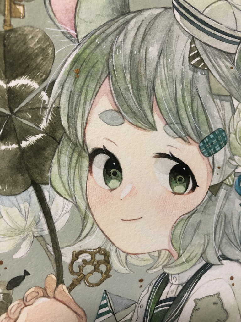 パネル作品「clover」