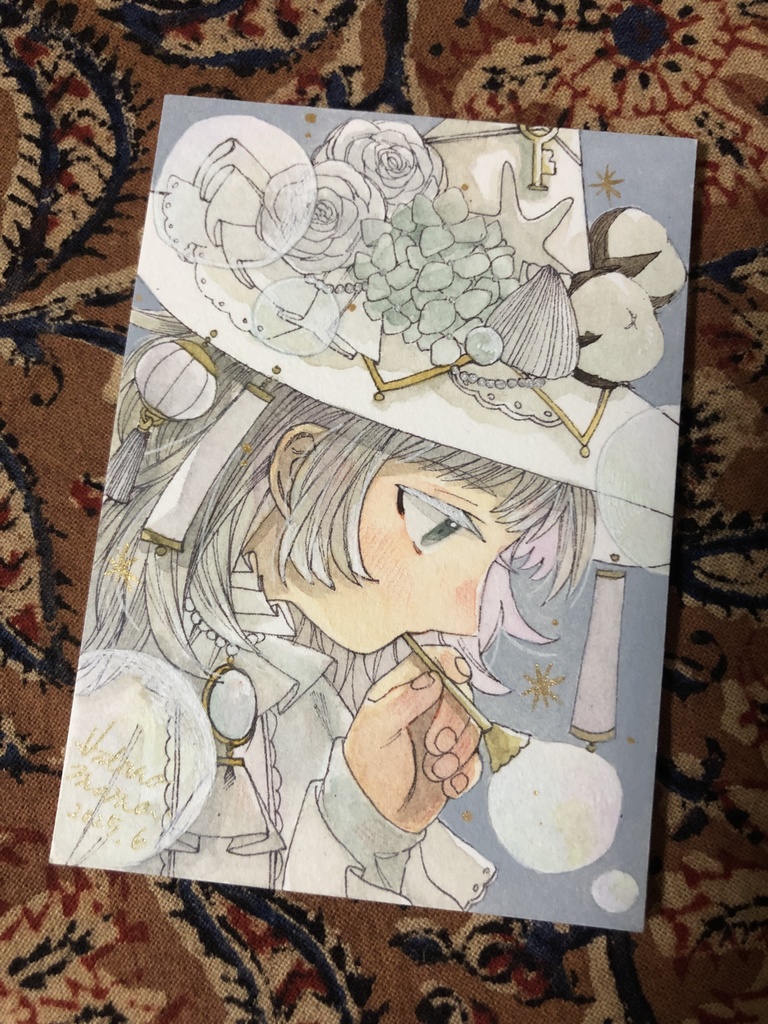 【原画】ATC 白魔女 しゃぼん玉