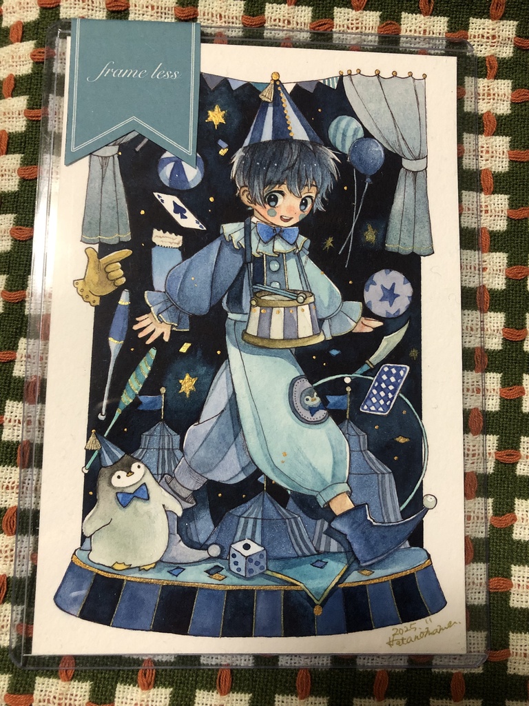 【原画】フレームレス原画「はじめての行進」