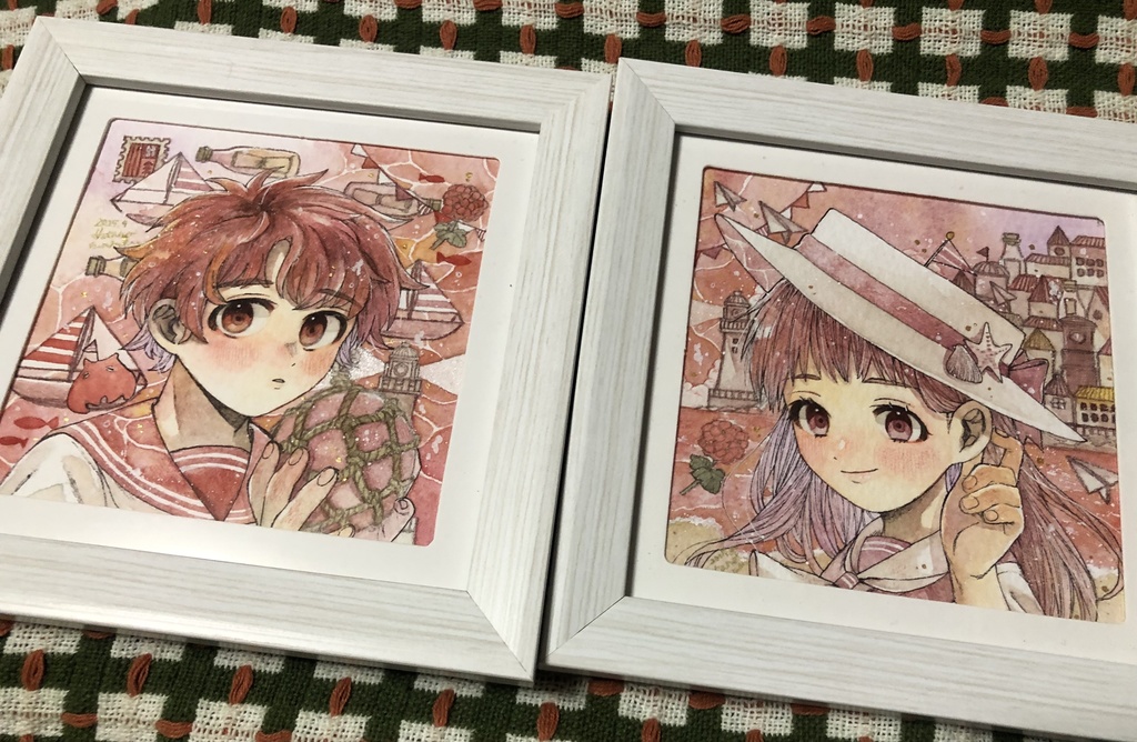 【原画】ちいさな夕凪