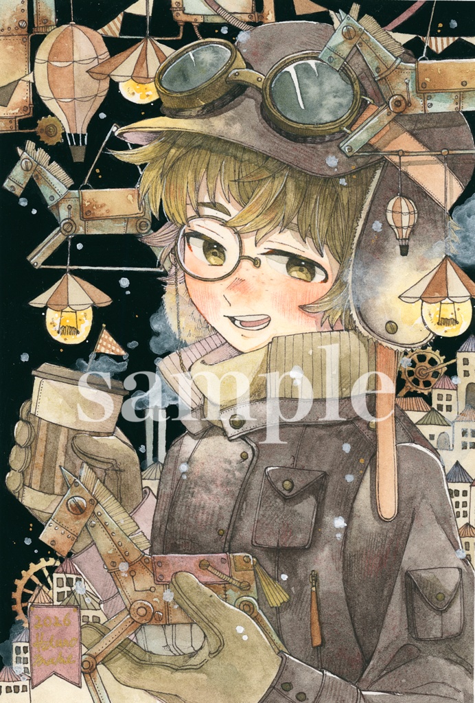 【原画】フレーム原画 ｢初めの1杯