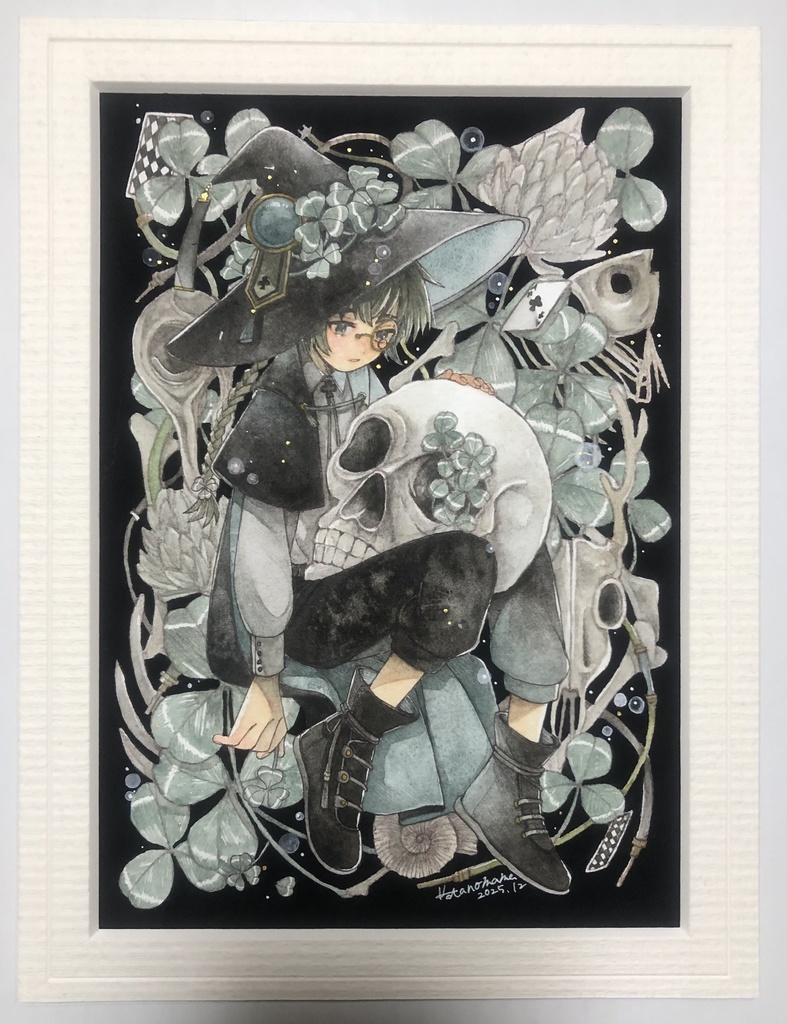 【フレームレス原画(マット付)】慣れぬ事慣れてはいけぬ事