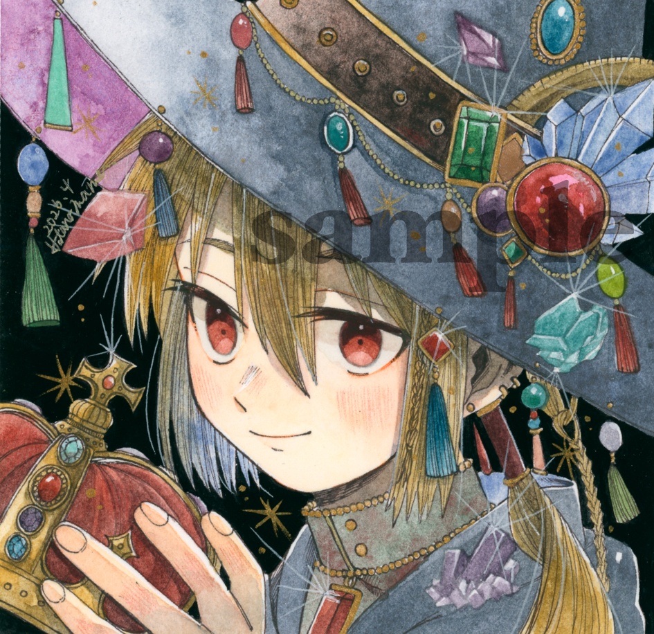 【フレームレス原画】輝石の魔法使い