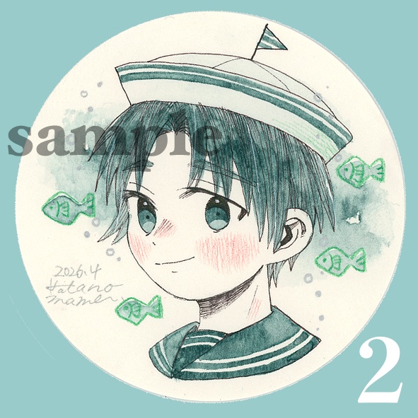 【原画】単色ドローイング