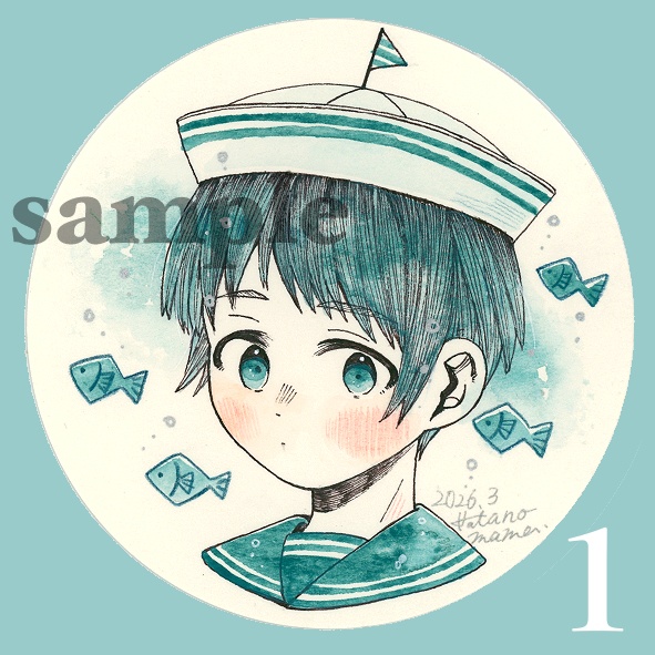 【原画】単色ドローイング