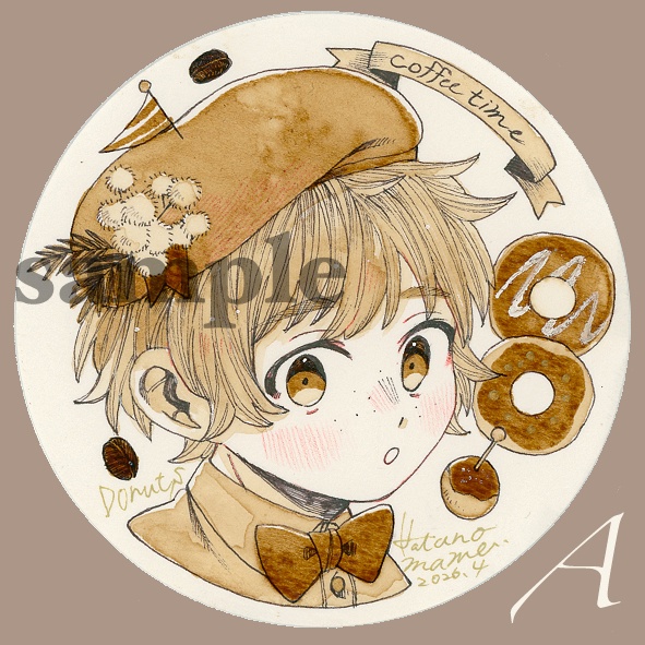 【原画】珈琲ドローイング