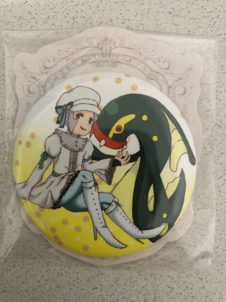 クダリ缶バッチ