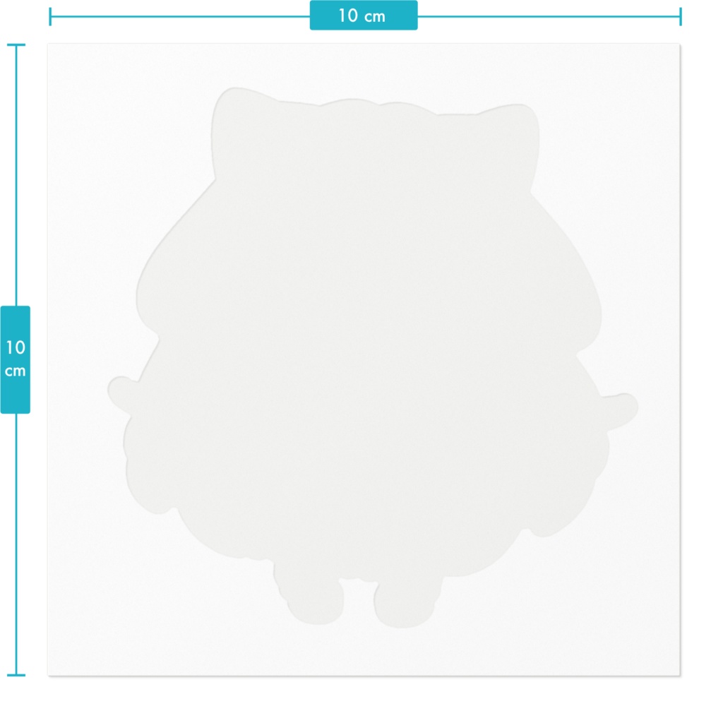 デフォルメちわーわステッカー