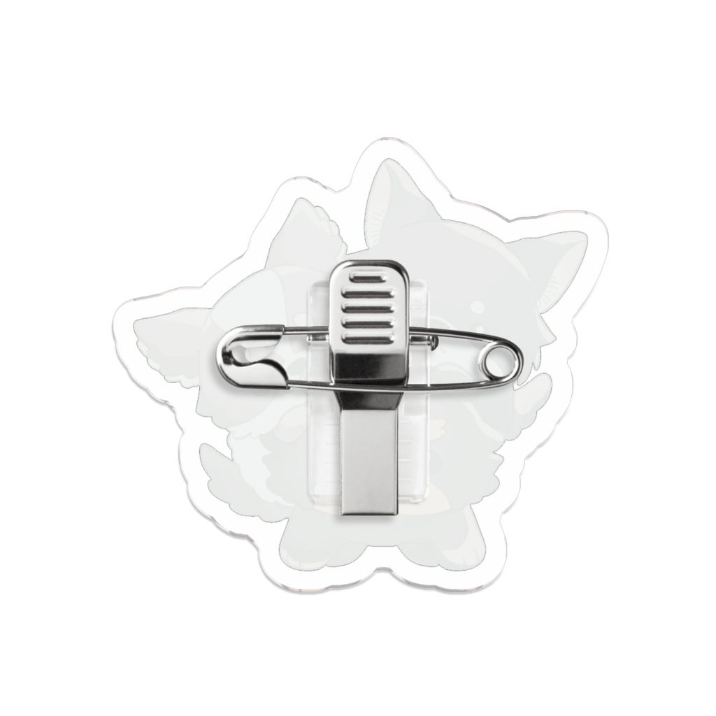 【5cm】うなぎとぱんだとこぐまのアクリルバッジ