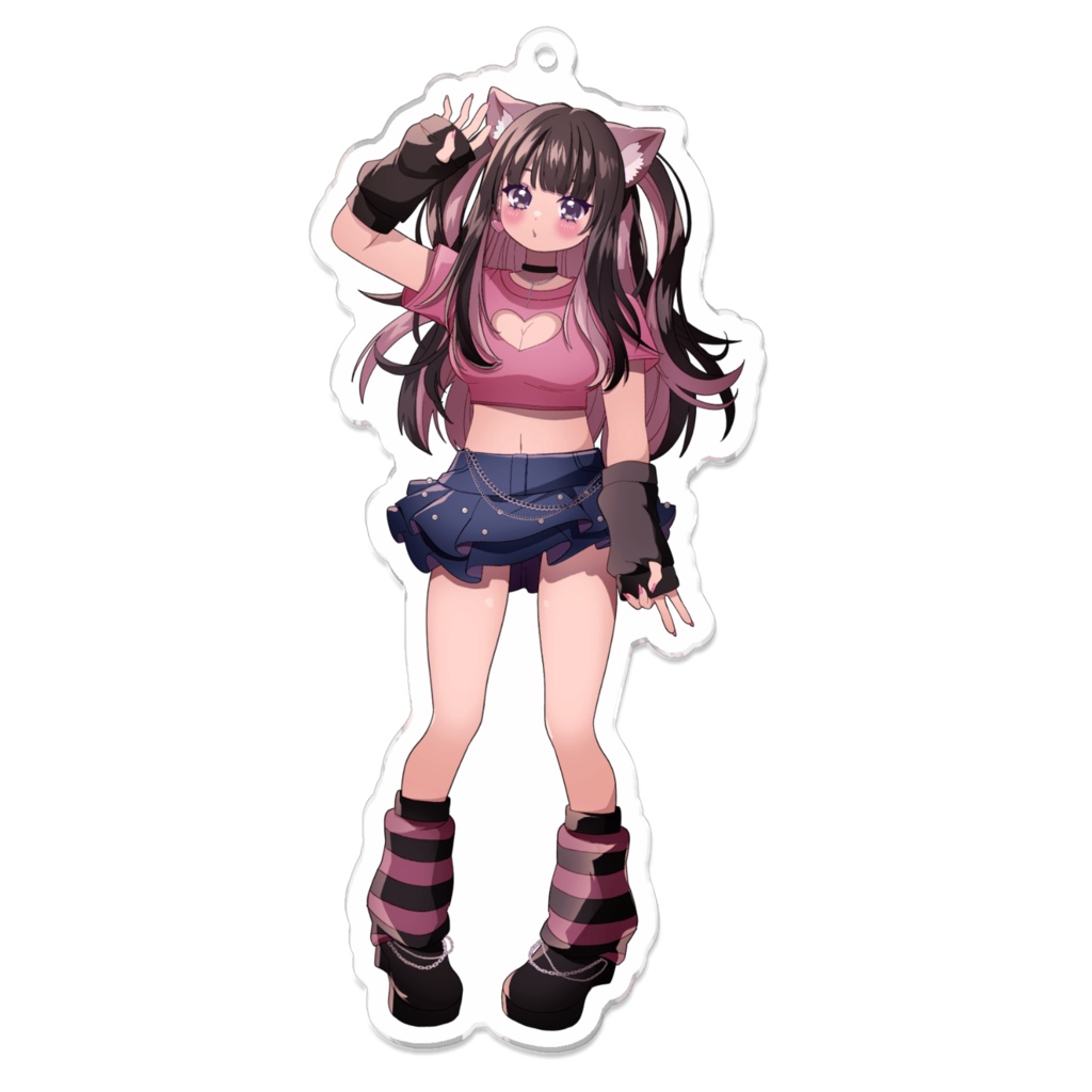 【10cm】全身ちわーわアクリルキーホルダー