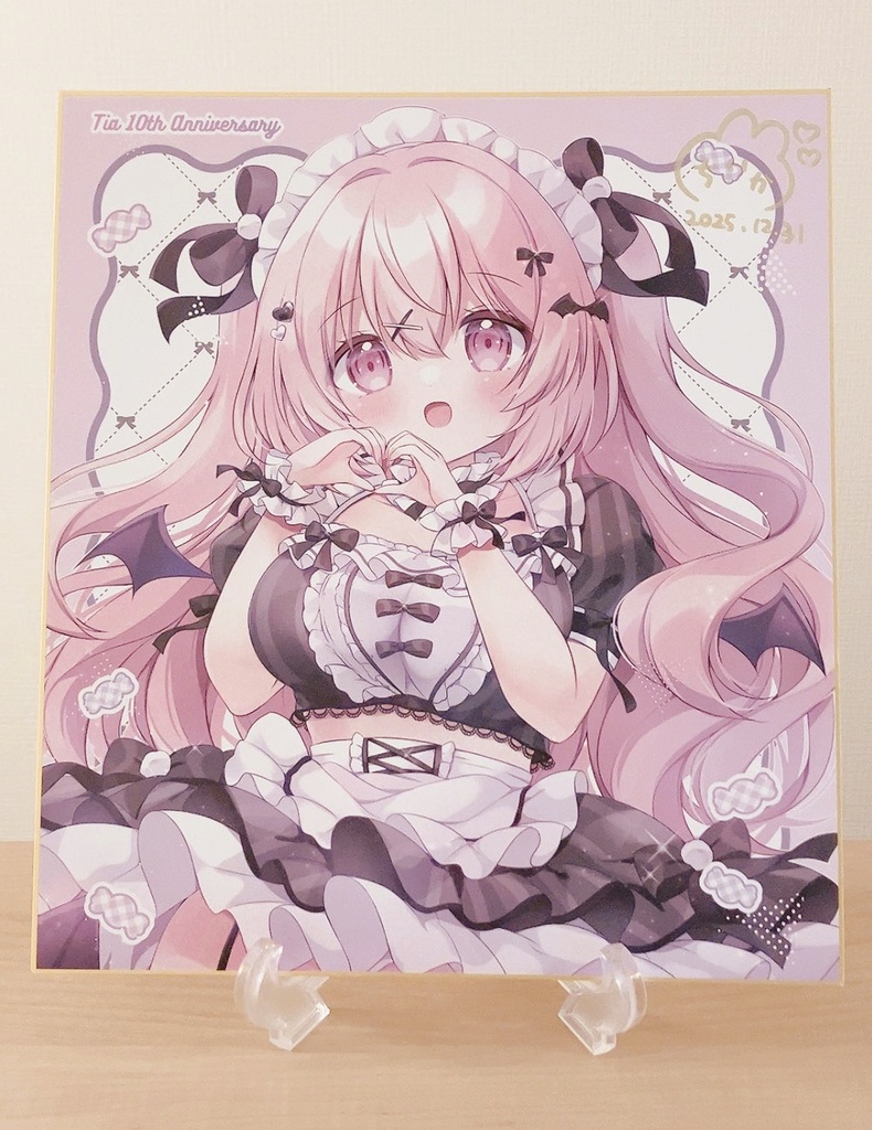 〖C107新作〗直筆サイン入り複製色紙