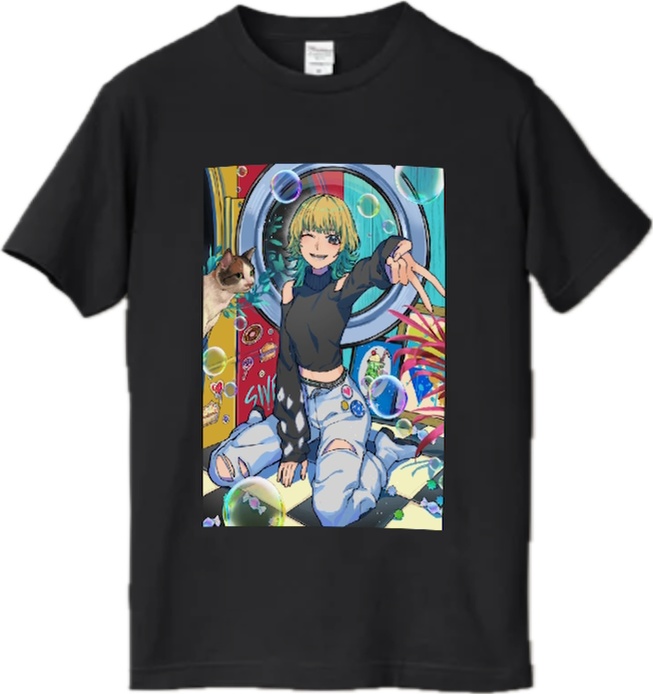 そだＴシャツ Black/White