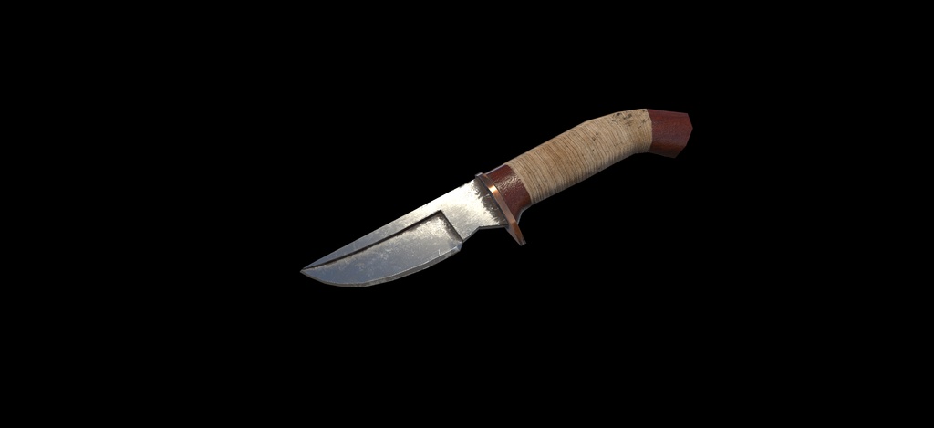 【VRChat対応】サバイバルナイフ【Standard/lilToon両対応】