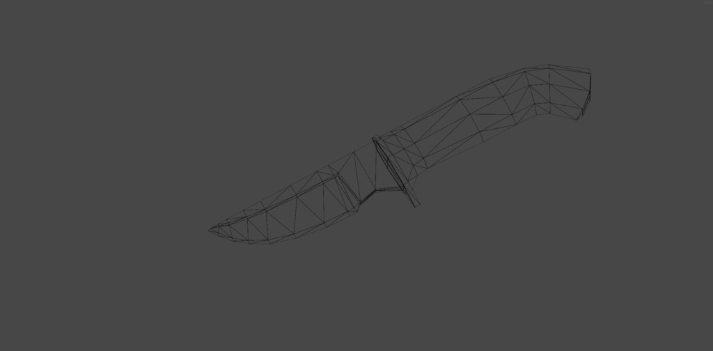 【VRChat対応】サバイバルナイフ【Standard/lilToon両対応】