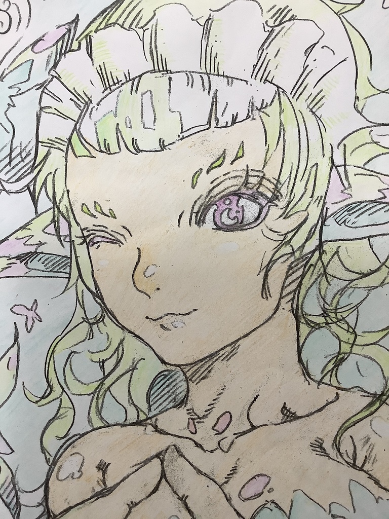 美品★直筆イラスト★