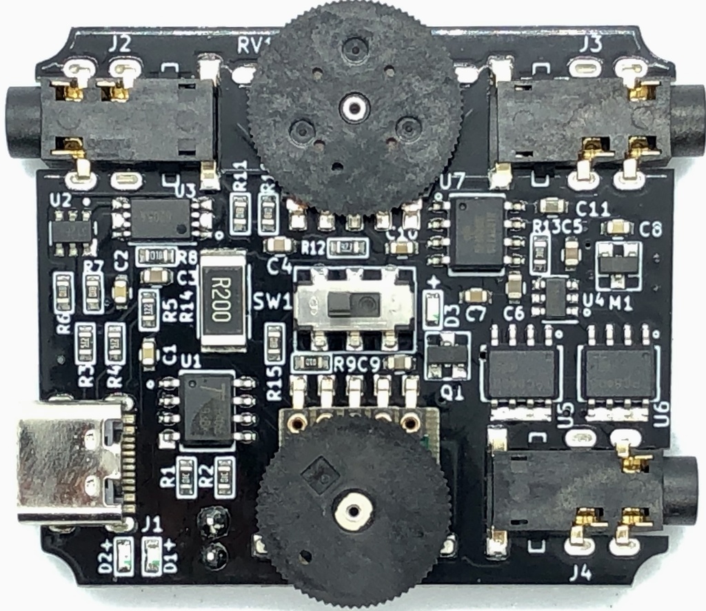 Hapbeat回路ユニットv2