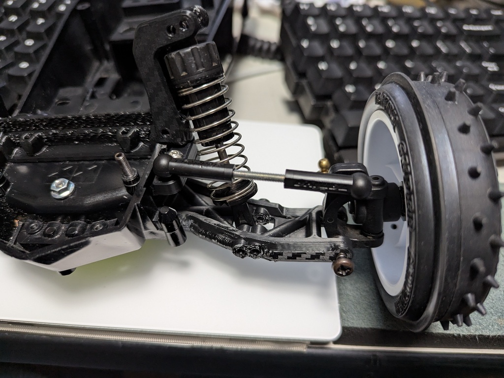 グラスホッパー フロントアップグレードキット用 HAA Fサスアーム