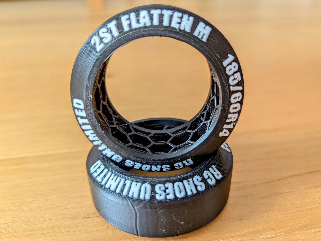 大径Mドリフトタイヤ 2ST FLATTEN M