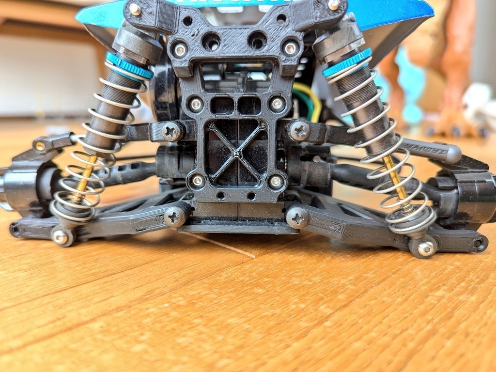 DT-02ギアボックス MID用リアサスアーム