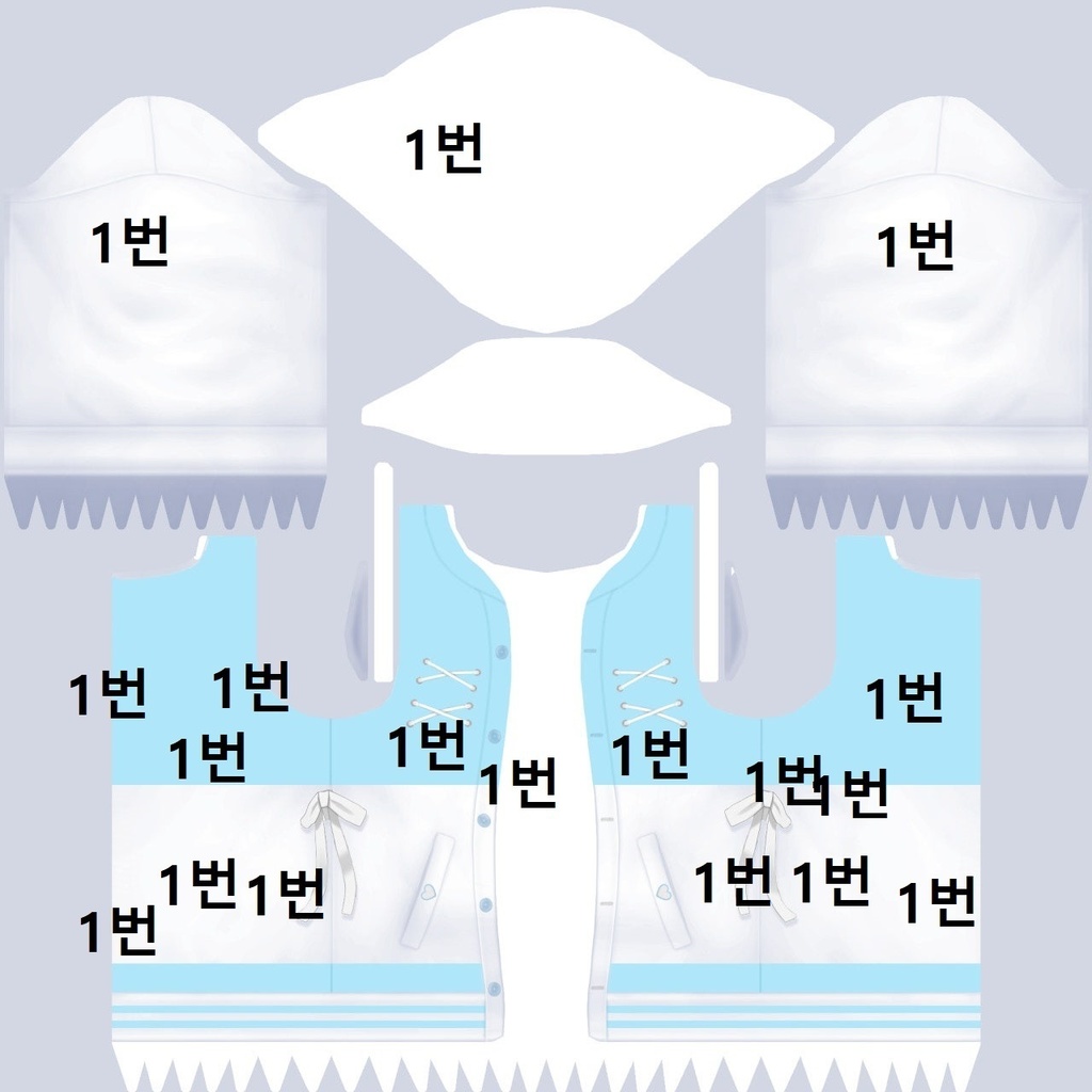 파스텔 톤 곰돌이 외투 자켓