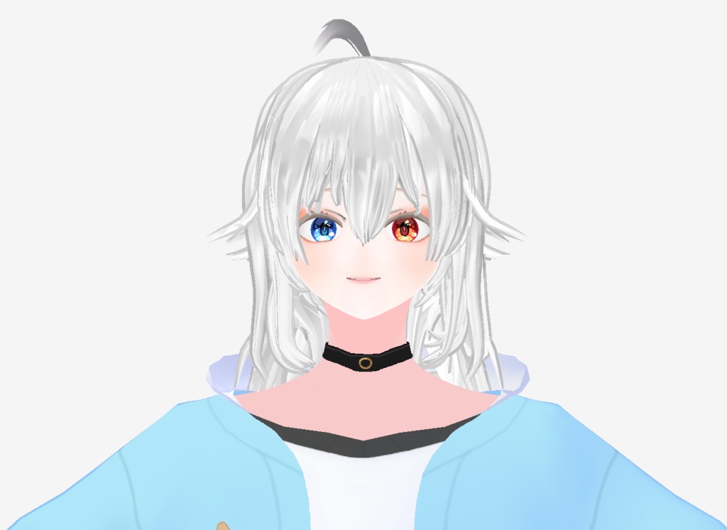 긴 머리 머리 4세트 (헤어 텍스쳐 안에 포함) ( 커스텀 아이템 )