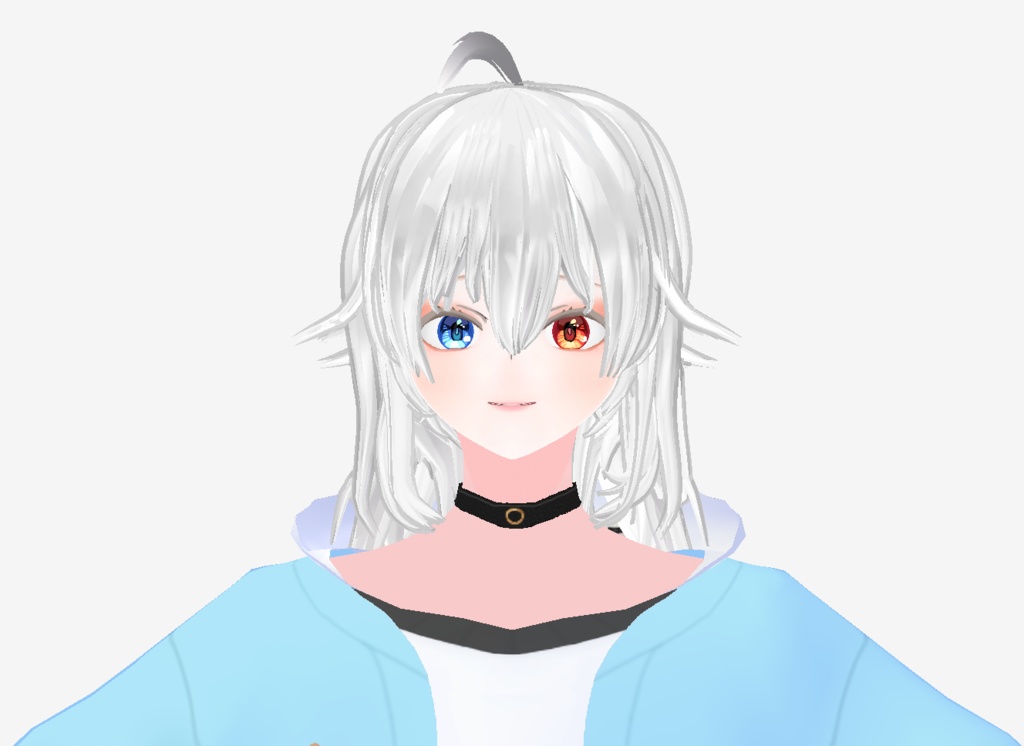 긴 머리 머리 4세트 (헤어 텍스쳐 안에 포함) ( 커스텀 아이템 )