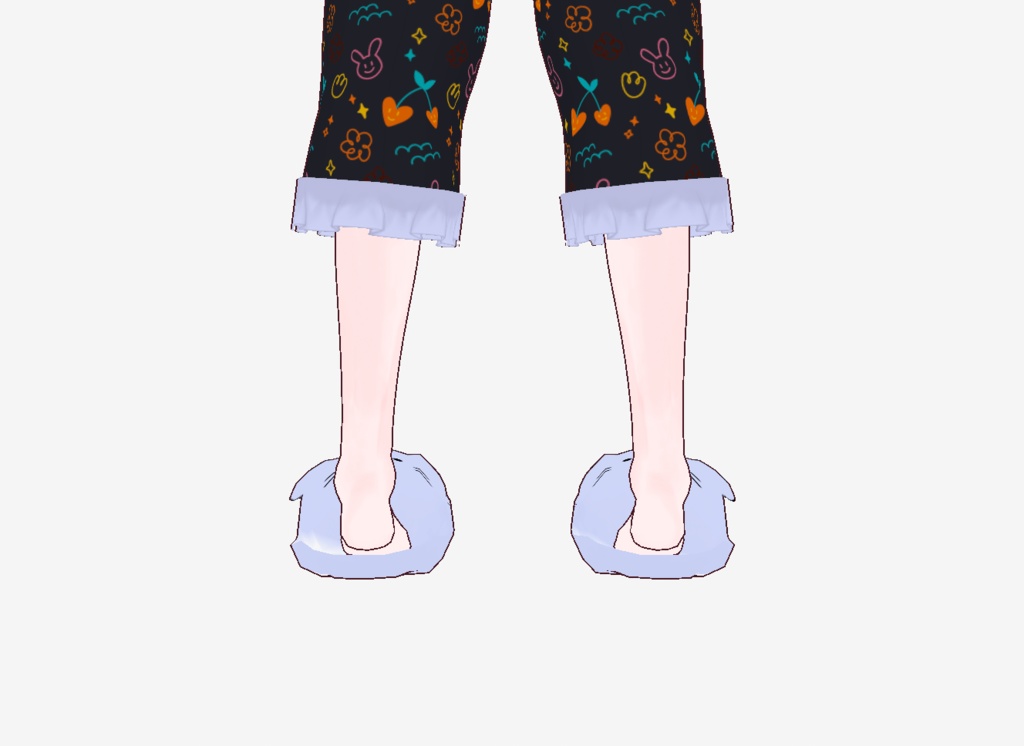 동물 슬리퍼 신발 ( 사이즈 2개) 아이템 파일