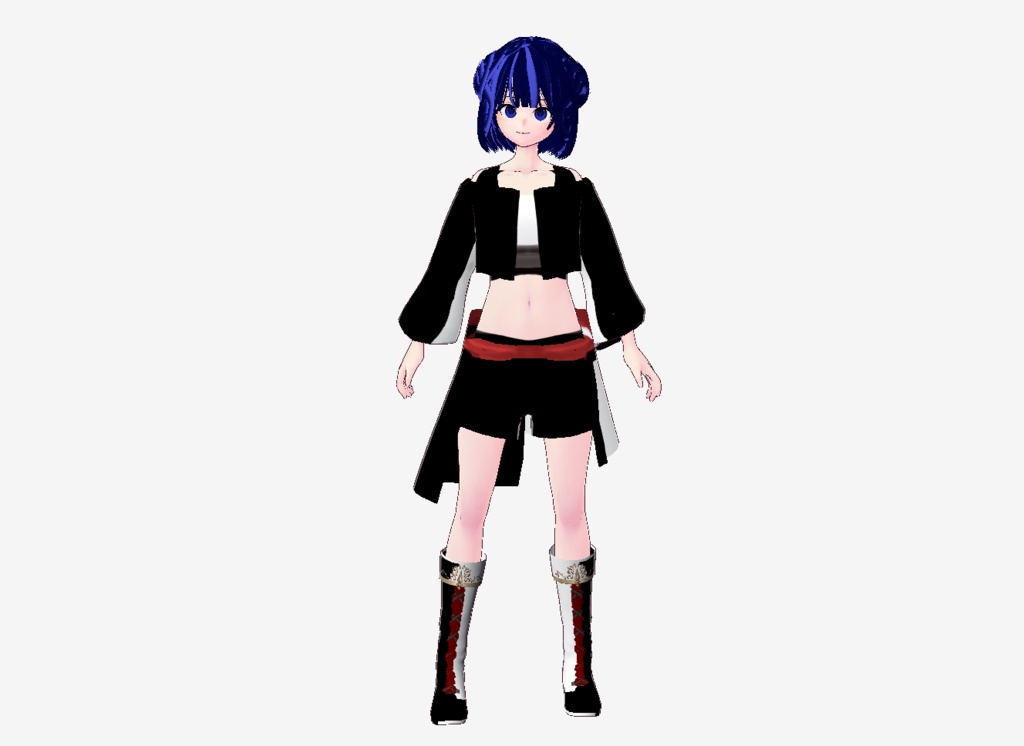 모험가 전사의 의상 vroid / 아이템 파일 / 신발 까지 의상 세트