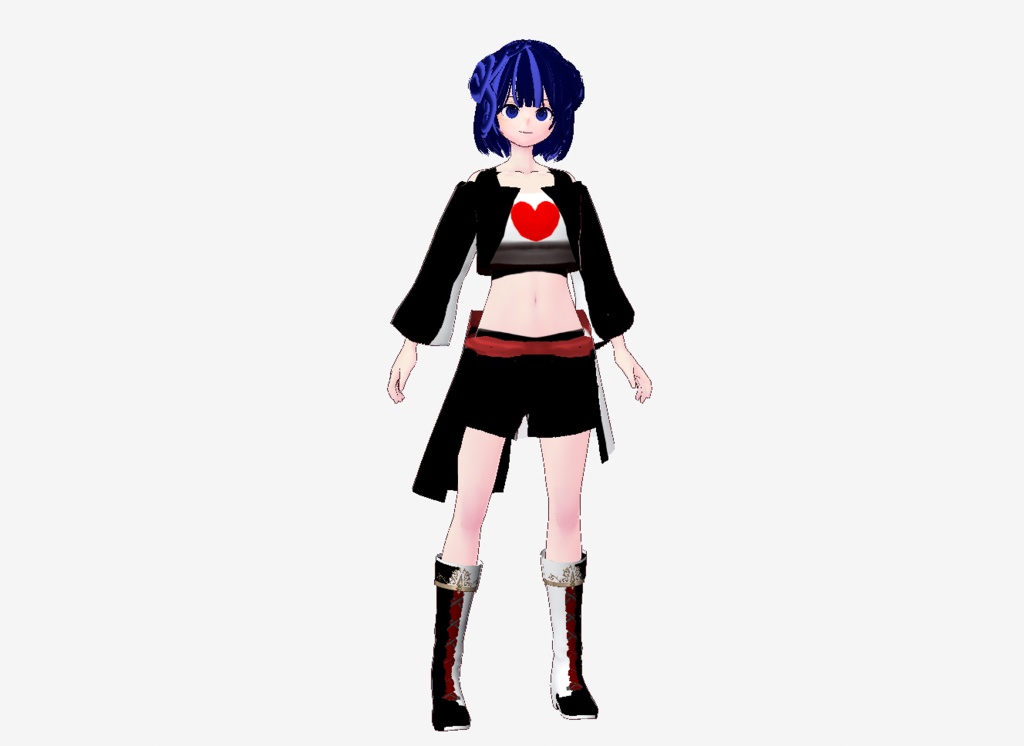 모험가 전사의 의상 vroid / 아이템 파일 / 신발 까지 의상 세트