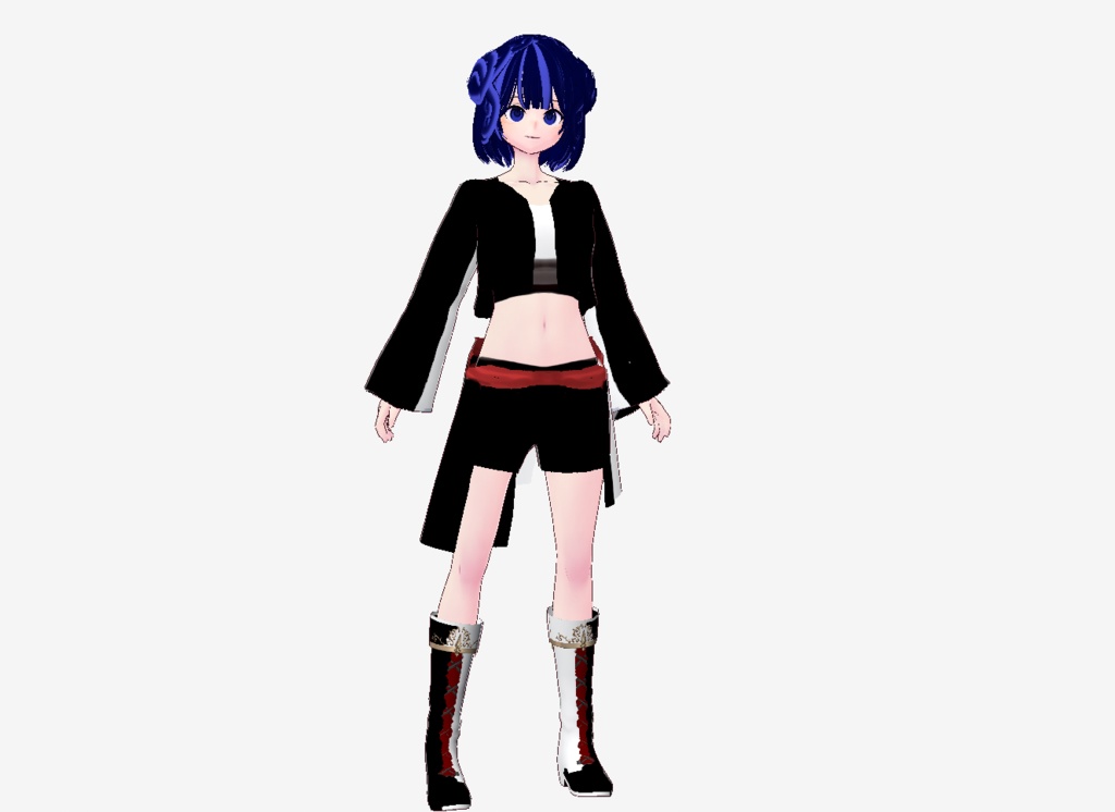 모험가 전사의 의상 vroid / 아이템 파일 / 신발 까지 의상 세트