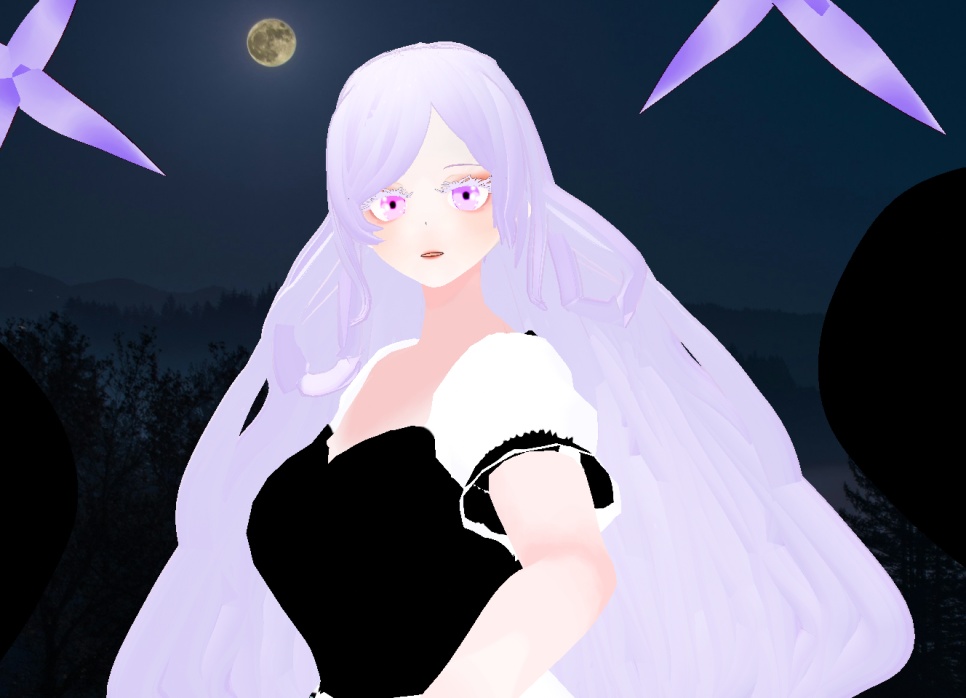 VRM vroid 모델 - 마녀 - 원본 파일도 따로 있어요