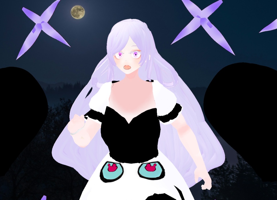 VRM vroid 모델 - 마녀 - 원본 파일도 따로 있어요